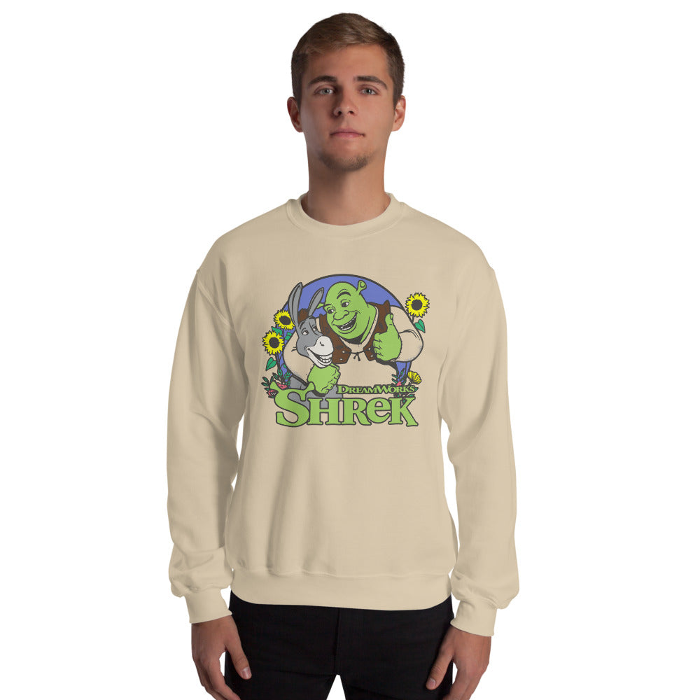 Shrek & Donkey Crewneck Sweatshirt