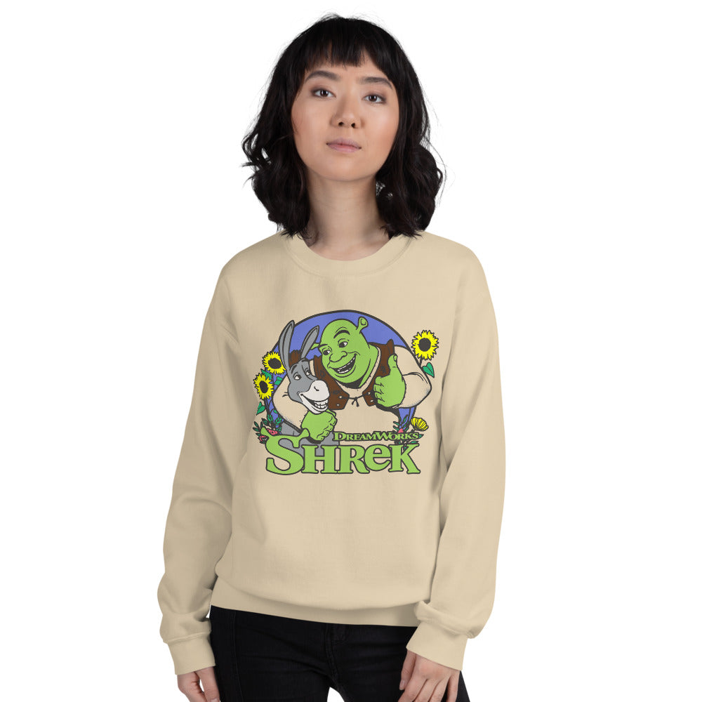 Shrek & Donkey Crewneck Sweatshirt