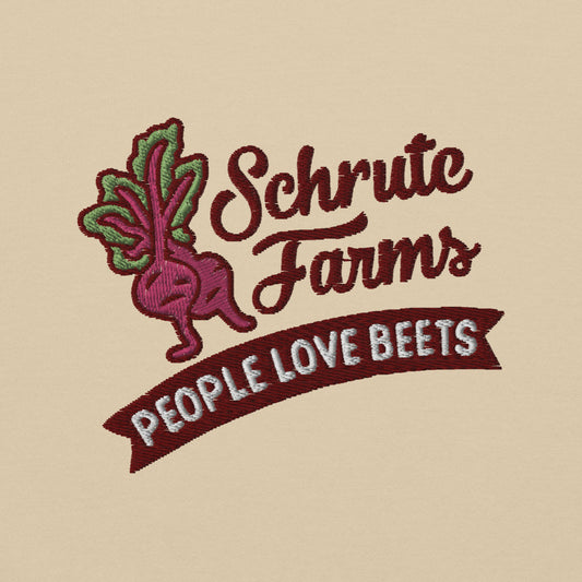 The Office Schrute Farms Embroidered Crewneck