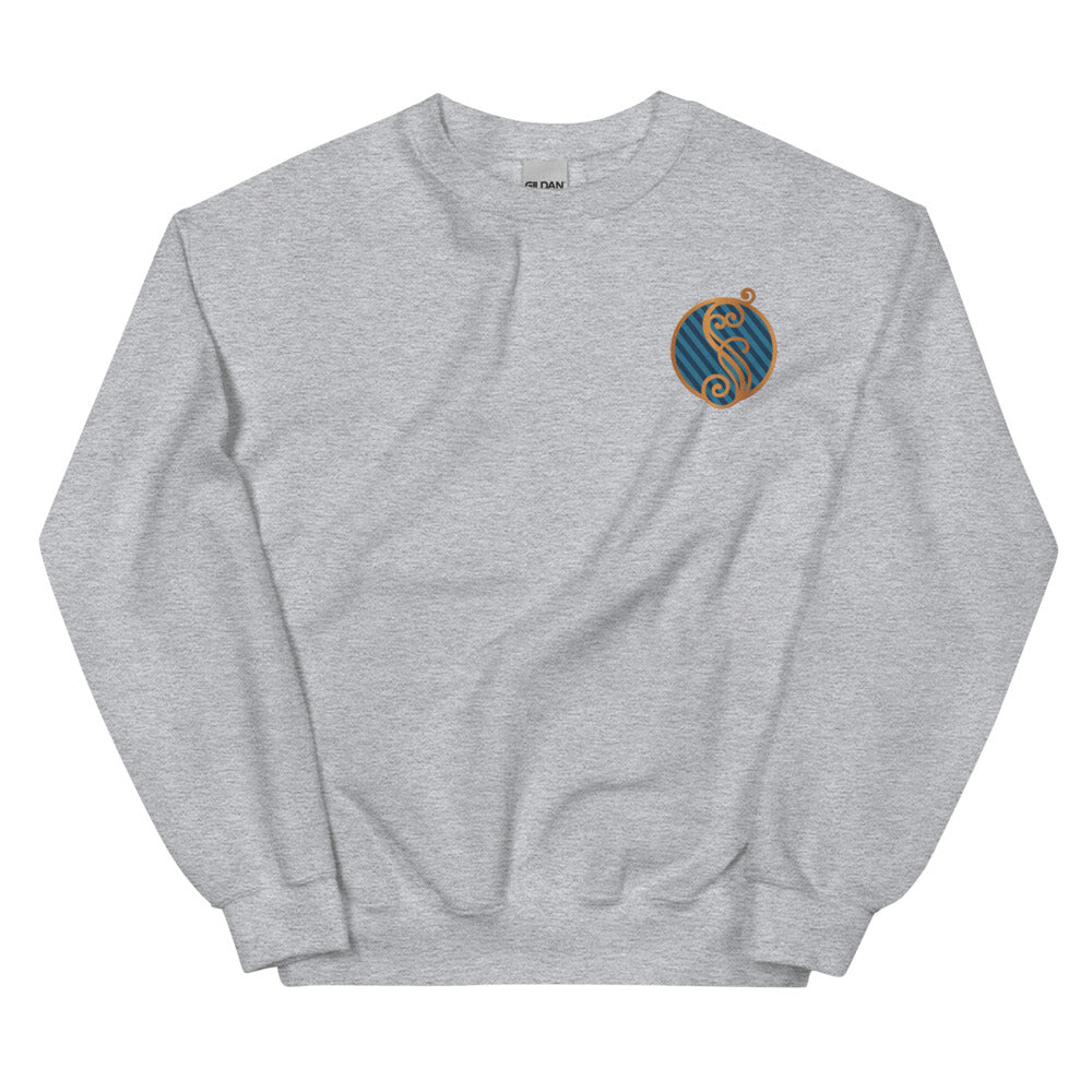 Wicked Shiz Seal Embroidered Crewneck Sweatshirt