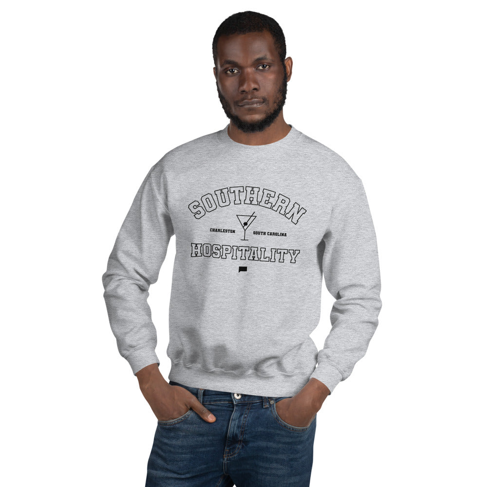 Southern Hospitality Varsity Charleston, SC Crewneck