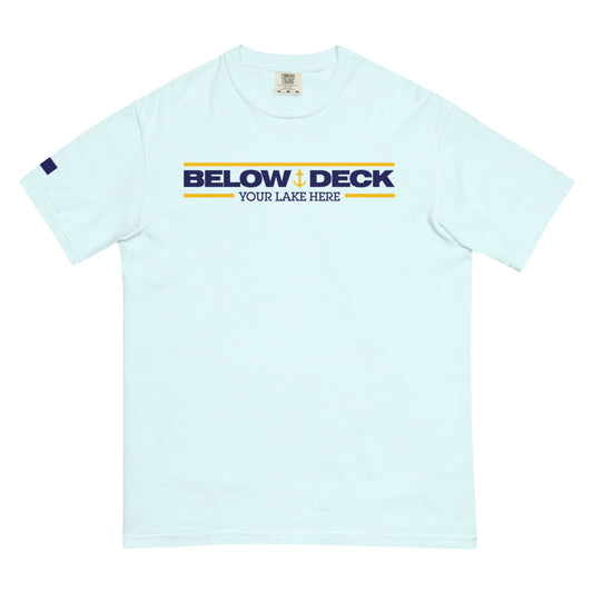 Below Deck Personalized Comfort Colors T-Shirt