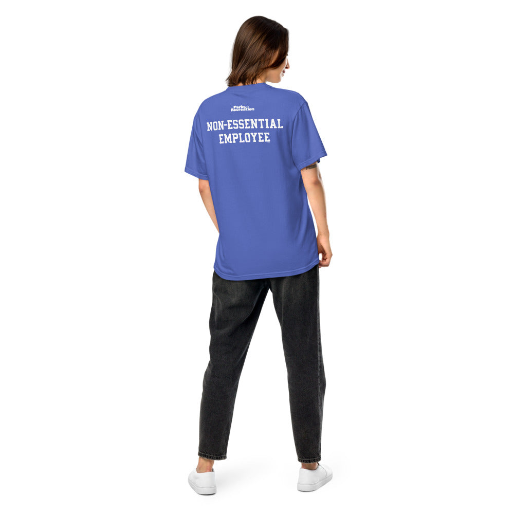 Parks & Recreation Non-Essential Employee Comfort Colors T-Shirt