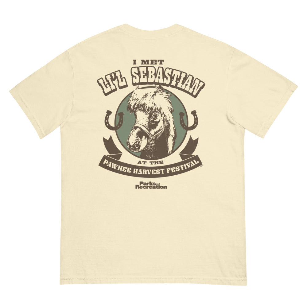 Parks and Recreation Li'l Sebastian Comfort Colors T-Shirt