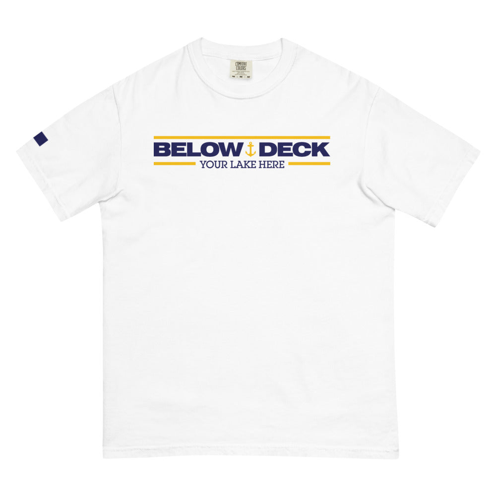 Below Deck Personalized Comfort Colors T-Shirt