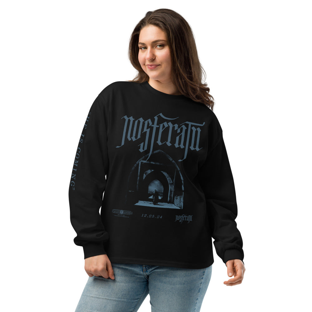 Nosferatu He Is Coming Long Sleeve T-Shirt