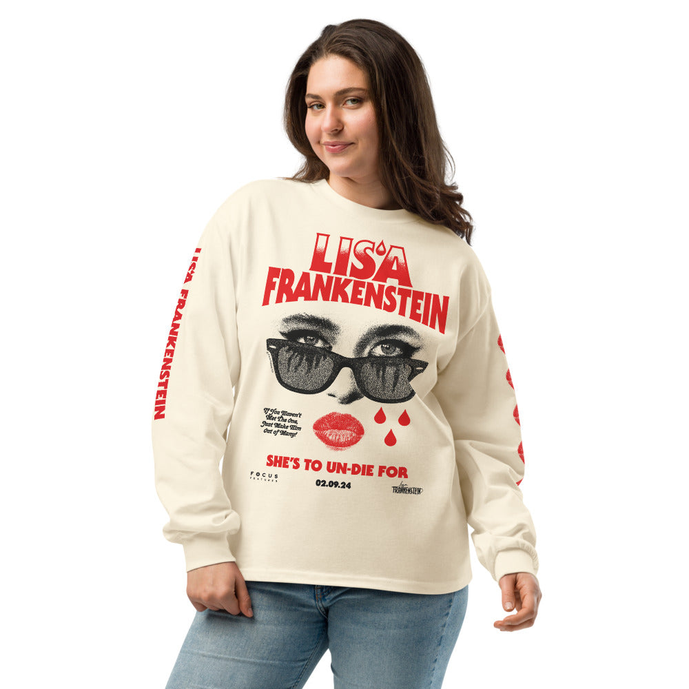 Lisa Frankenstein Oversized Long Sleeve Tee