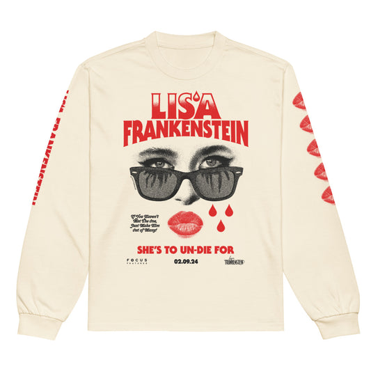 Lisa Frankenstein Oversized Long Sleeve Tee