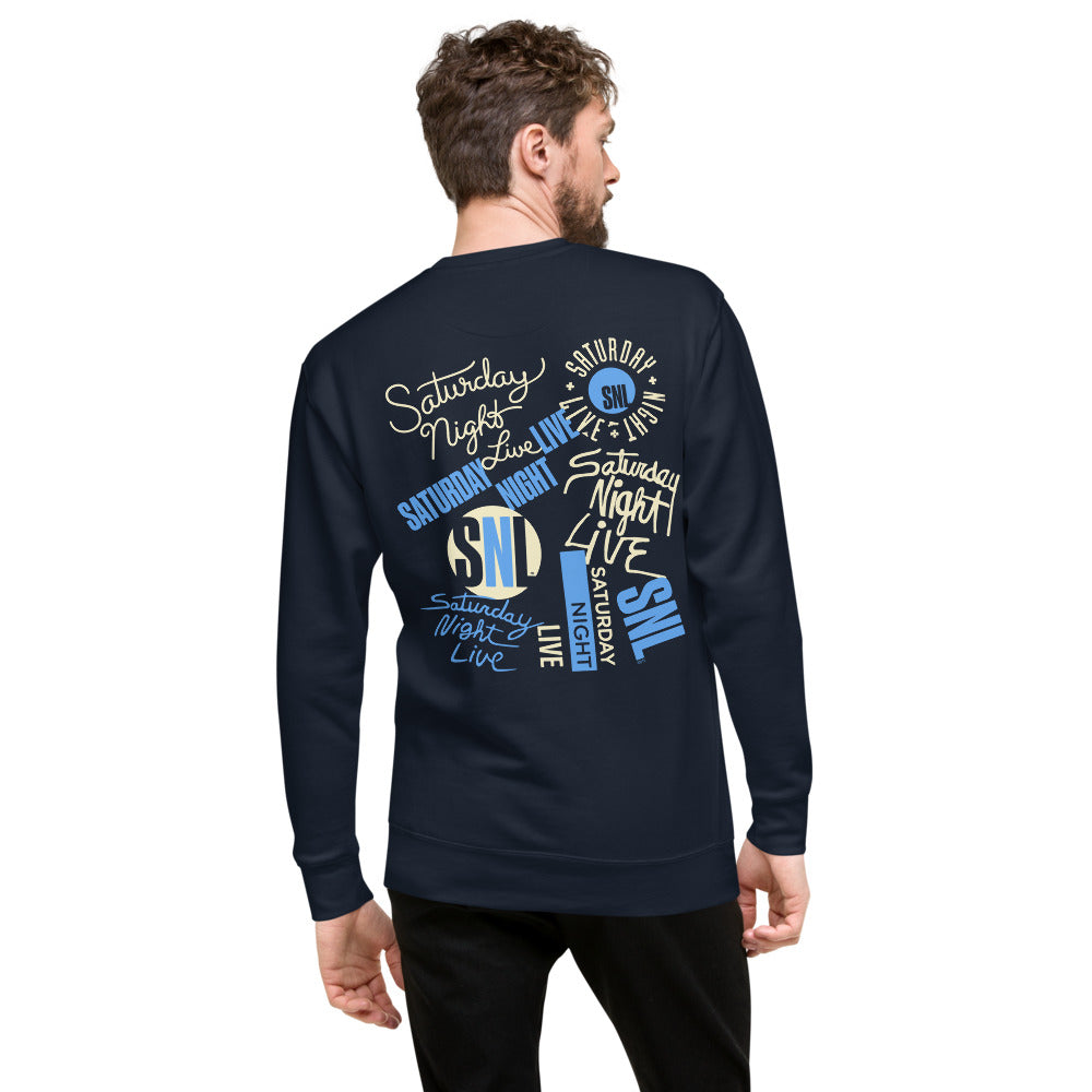 Saturday Night Live Legacy Logos Crewneck