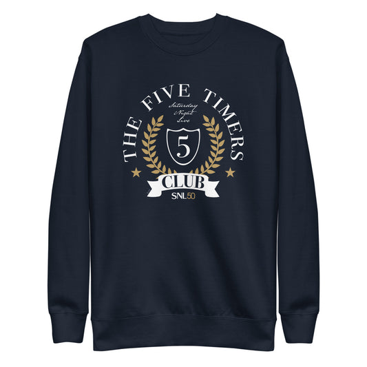 Saturday Night Live 5 Timers Club Unisex Crewneck Sweatshirt