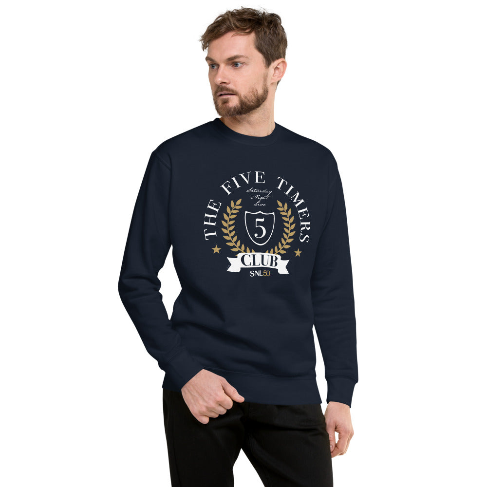 Saturday Night Live 5 Timers Club Unisex Crewneck Sweatshirt