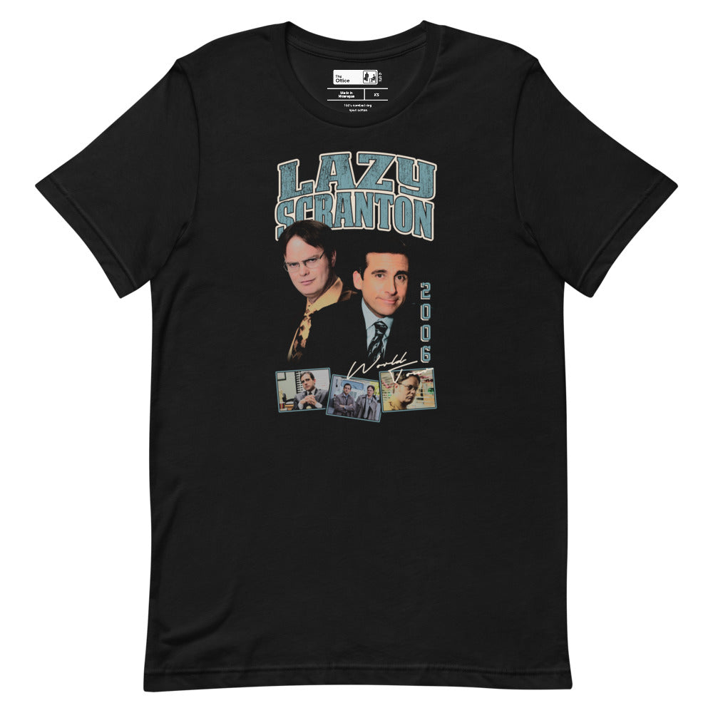 The Office Lazy Scranton World Tour Unisex T-Shirt