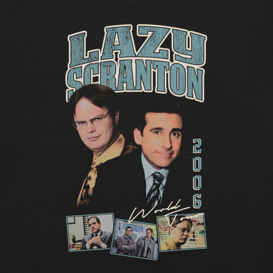 The Office Lazy Scranton World Tour Unisex T-Shirt