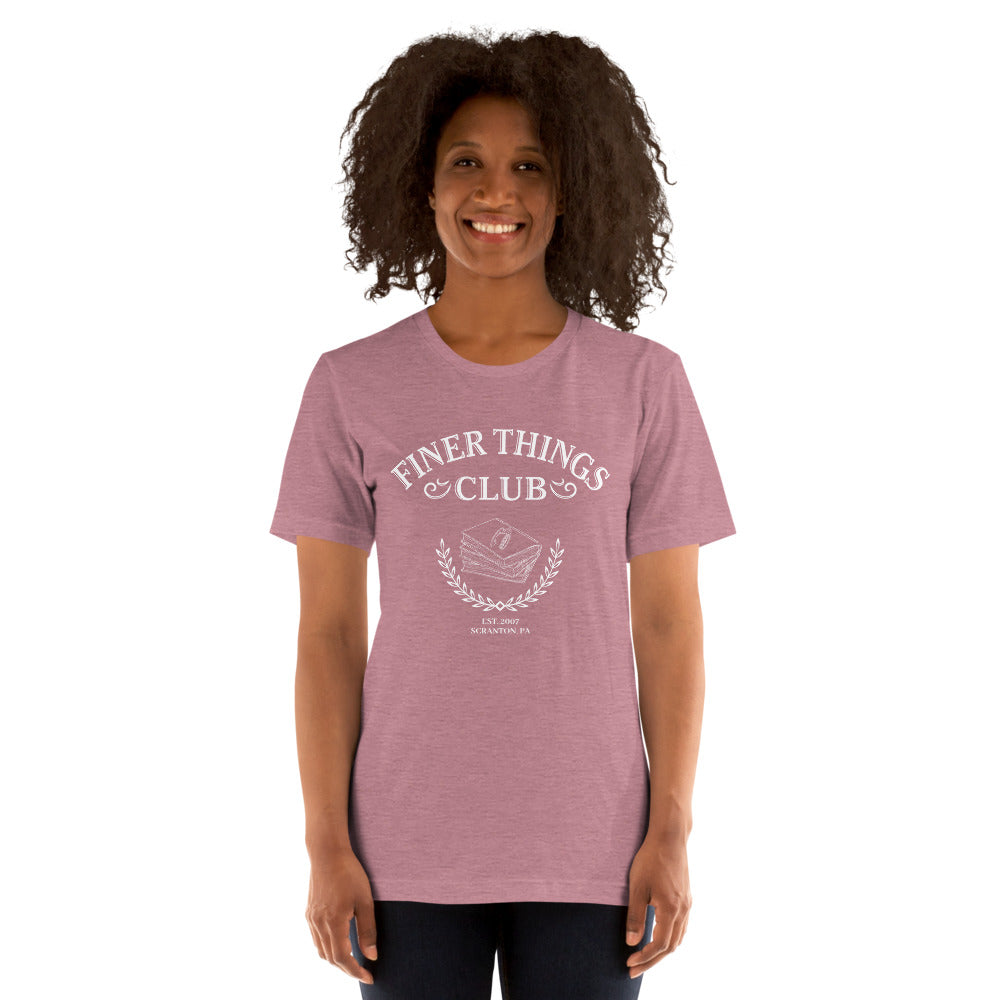 The Office Finer Things Club Unisex T-Shirt