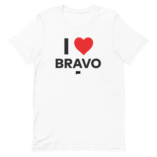 I Heart Bravo Unisex T-Shirt