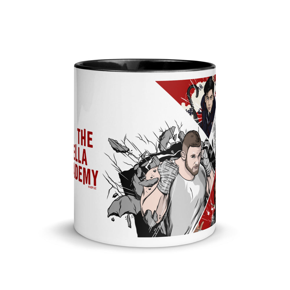 The Umbrella Academy Action Grid Mug