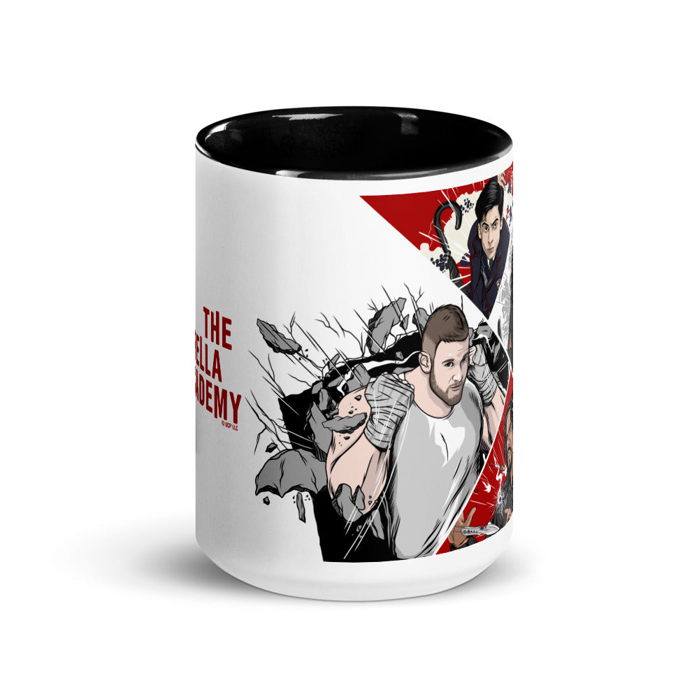 The Umbrella Academy Action Grid Mug