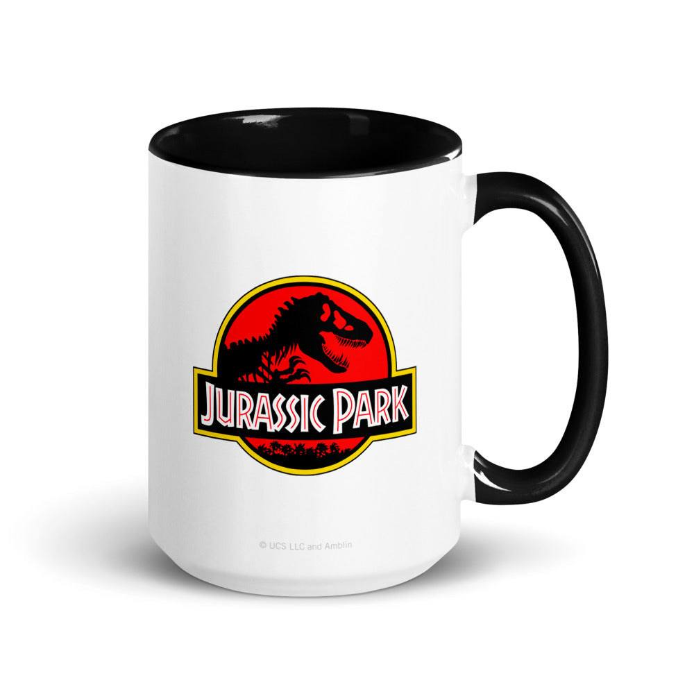 Jurassic Park Logo Two-Tone Mug