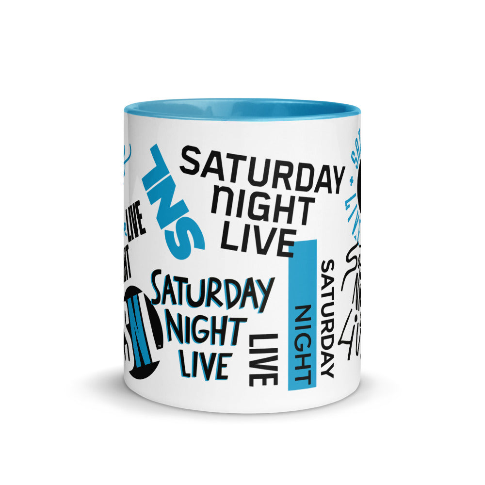 Saturday Night Live Legacy Logos Two Tone Mug