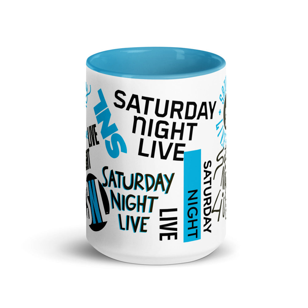 Saturday Night Live Legacy Logos Two Tone Mug