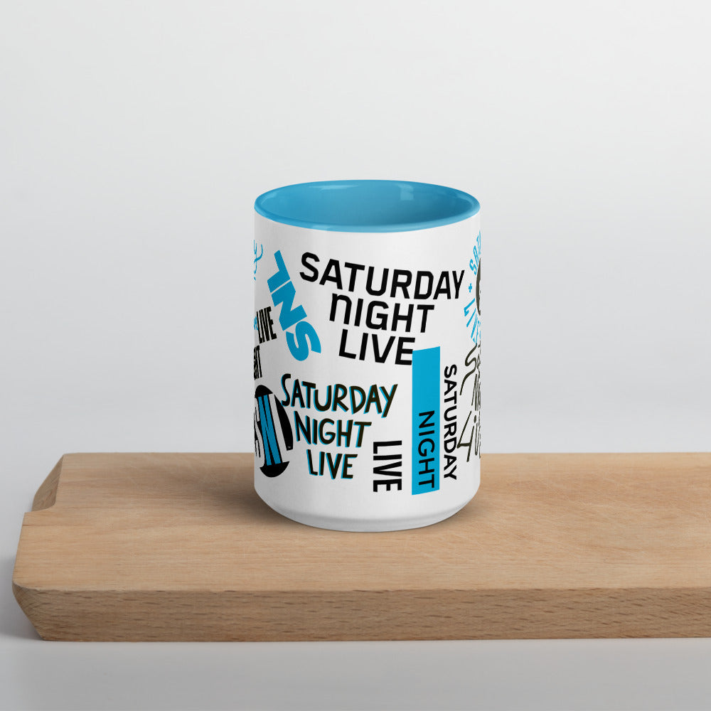 Saturday Night Live Legacy Logos Two Tone Mug