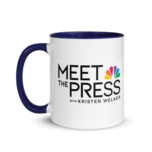 Meet The Press On-Air Two Toned Mug