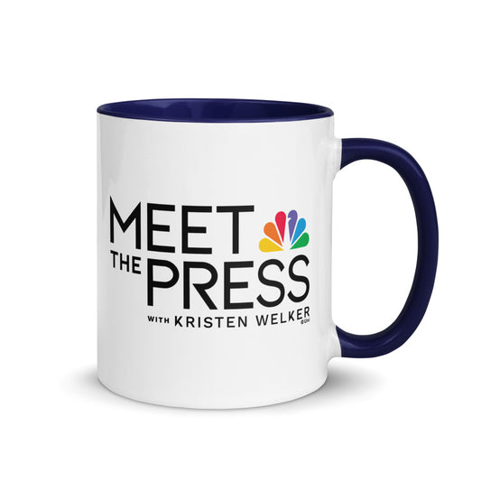 Meet The Press On-Air Two Toned Mug