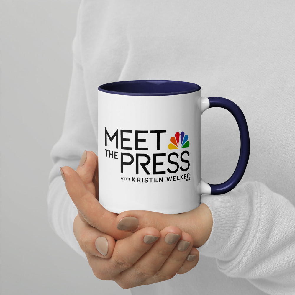 Meet The Press On-Air Two Toned Mug