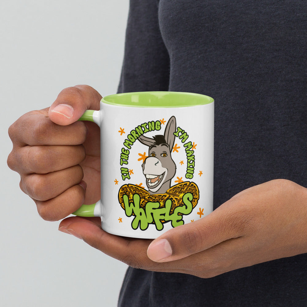 Shrek Waffles Two-Tone Mug