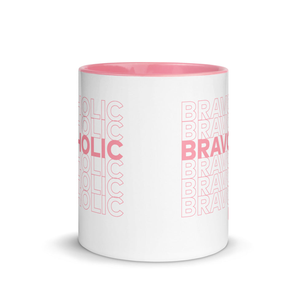 Bravoholic Repeat Two-Tone Mug