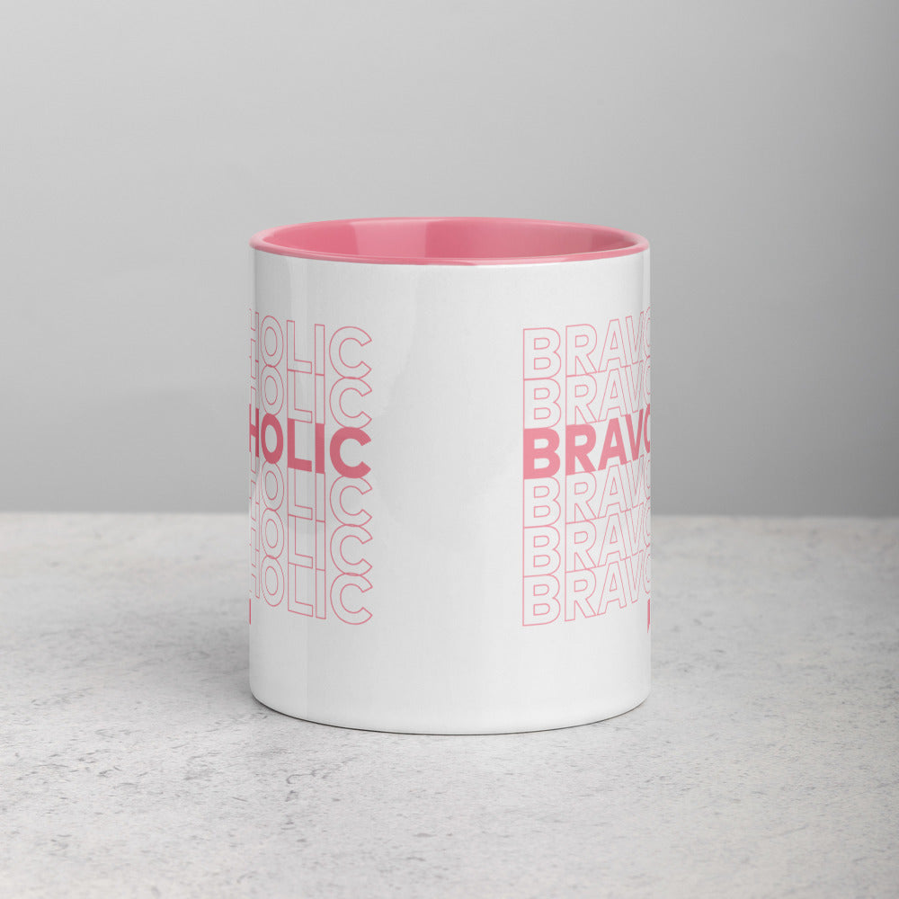 Bravoholic Repeat Two-Tone Mug