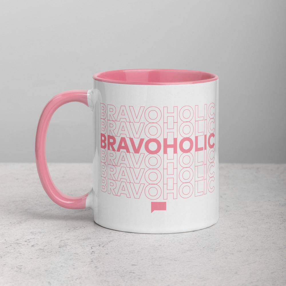 Bravoholic Repeat Two-Tone Mug