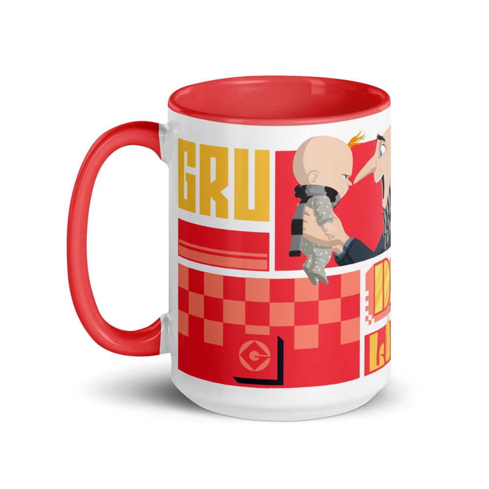 Despicable Me 4 Gru Dad Life Two-Toned Mug