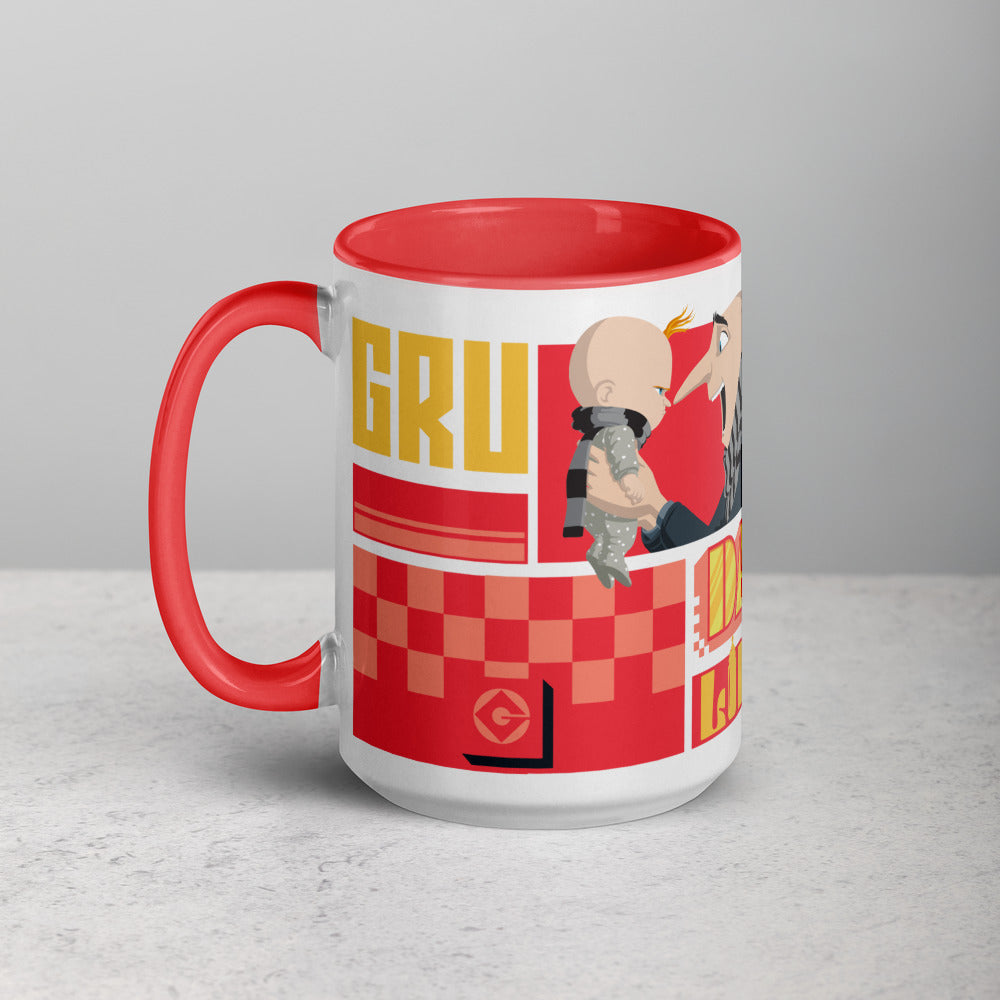 Despicable Me 4 Gru Dad Life Two-Toned Mug