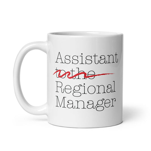 The Office Assistant Regional Manager White Mug