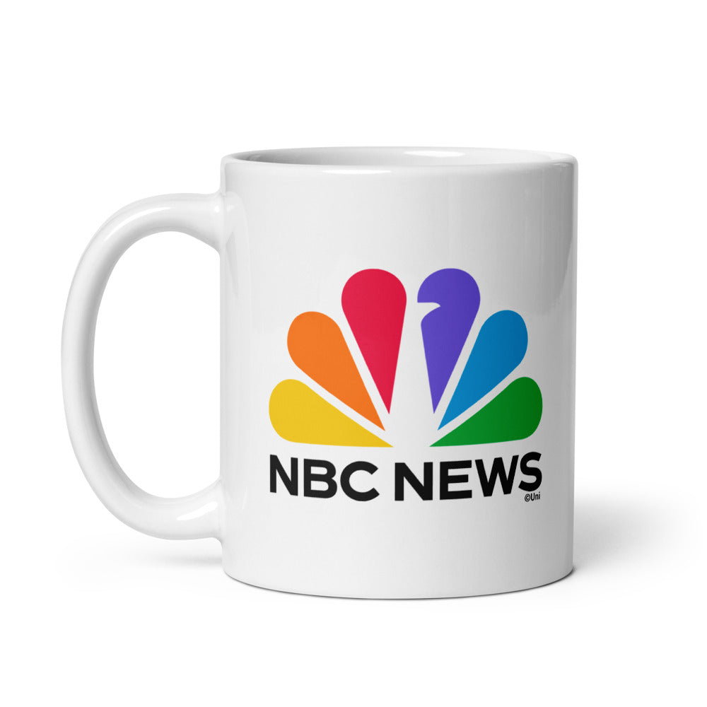 NBC News Logo White Mug