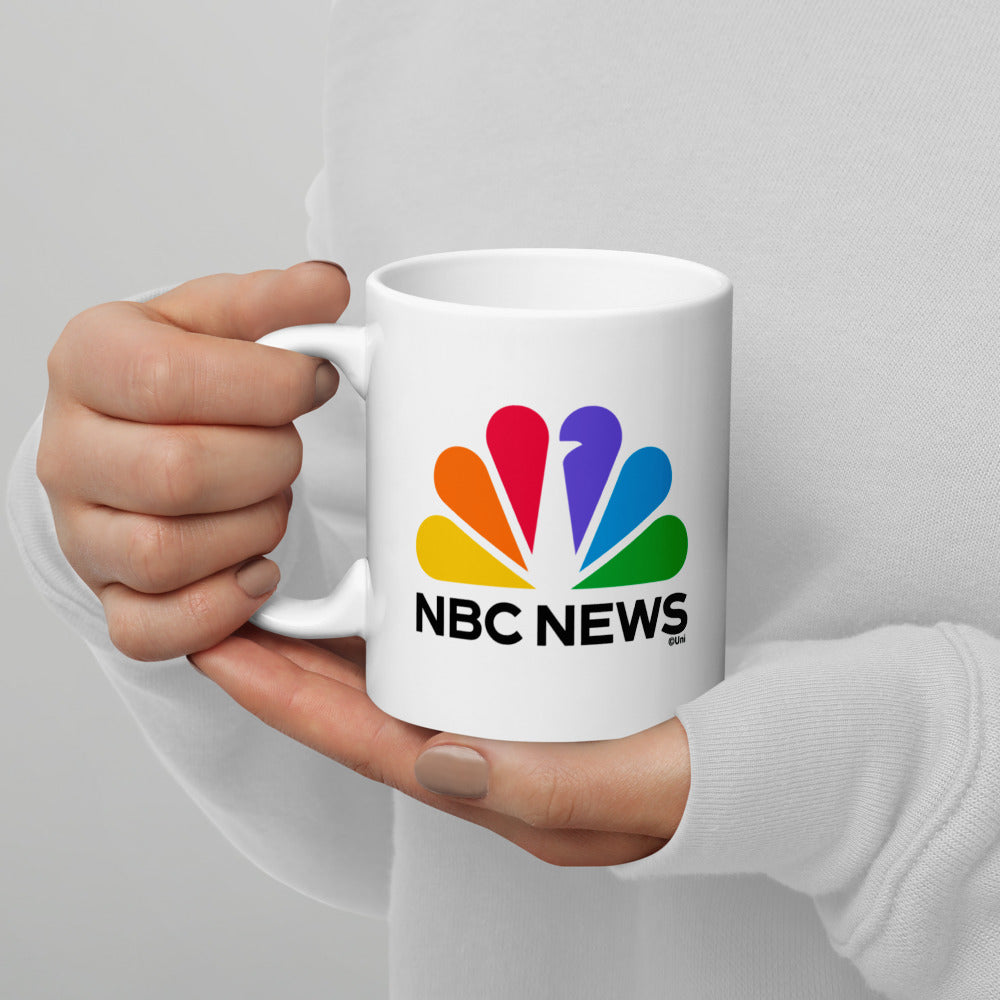 NBC News Logo White Mug