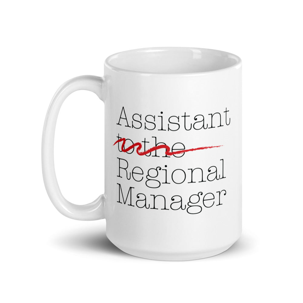 The Office Assistant Regional Manager White Mug