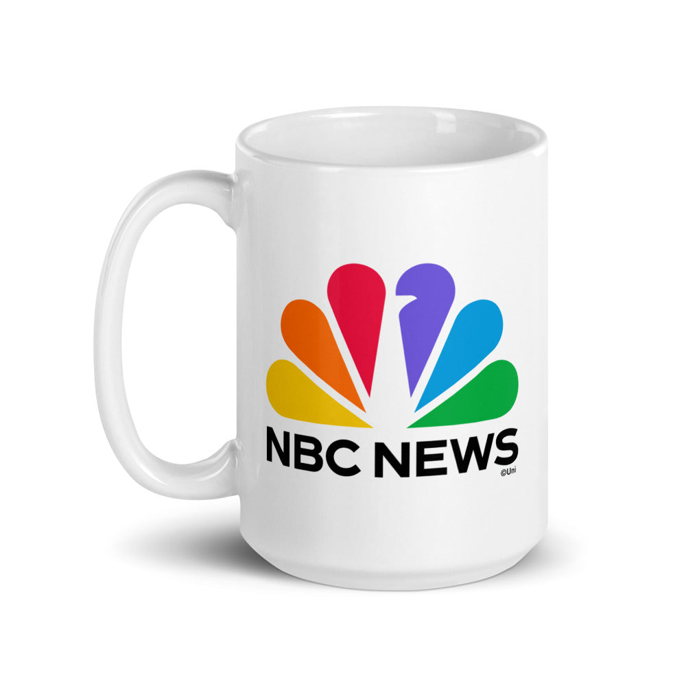 NBC News Logo White Mug