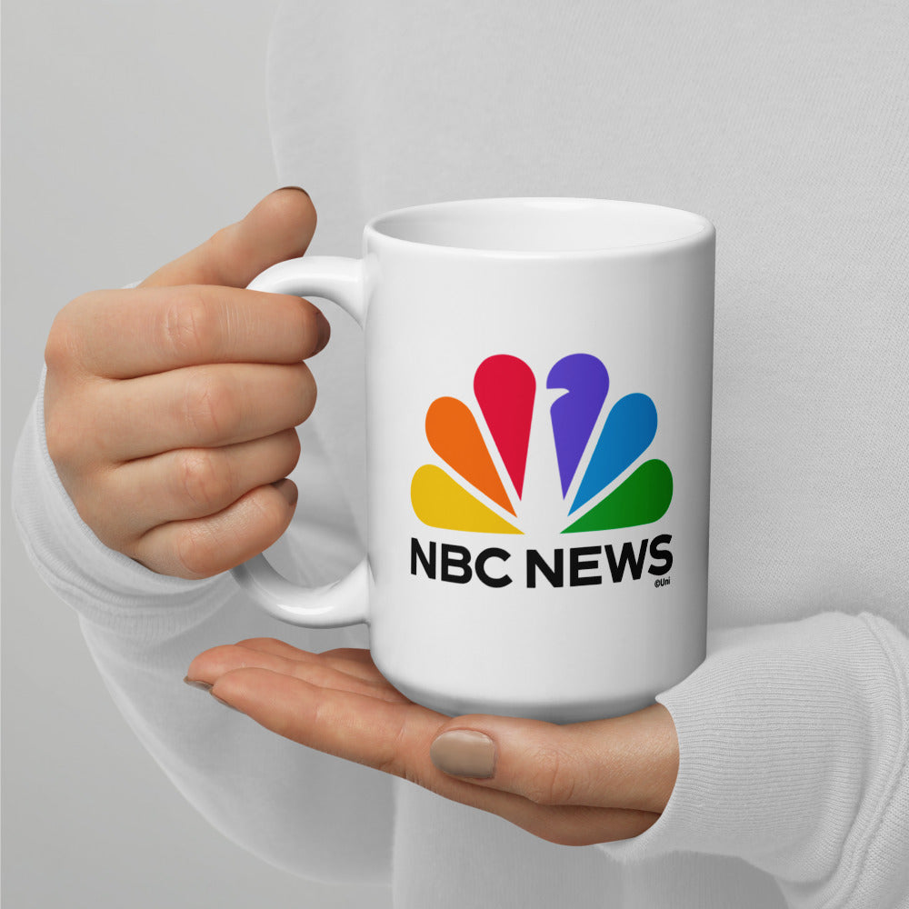 NBC News Logo White Mug