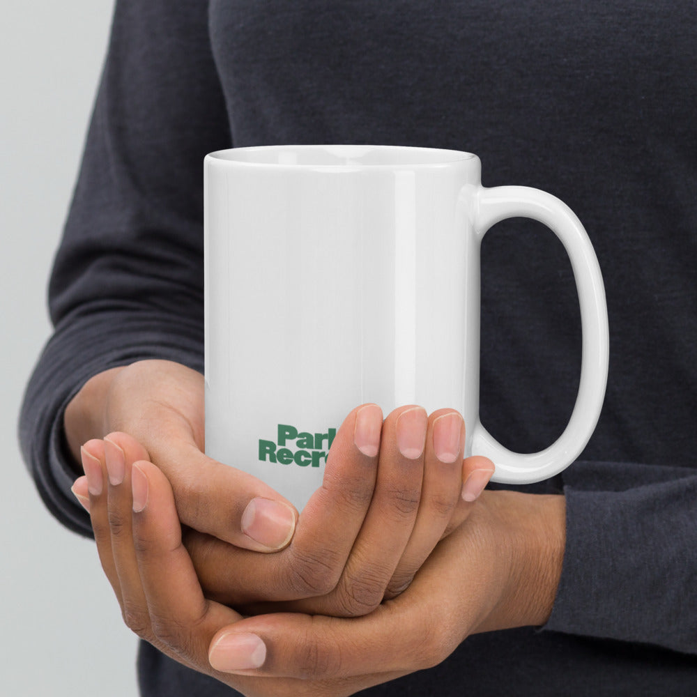 Parks & Recreation I Fell Into The Pit Mug