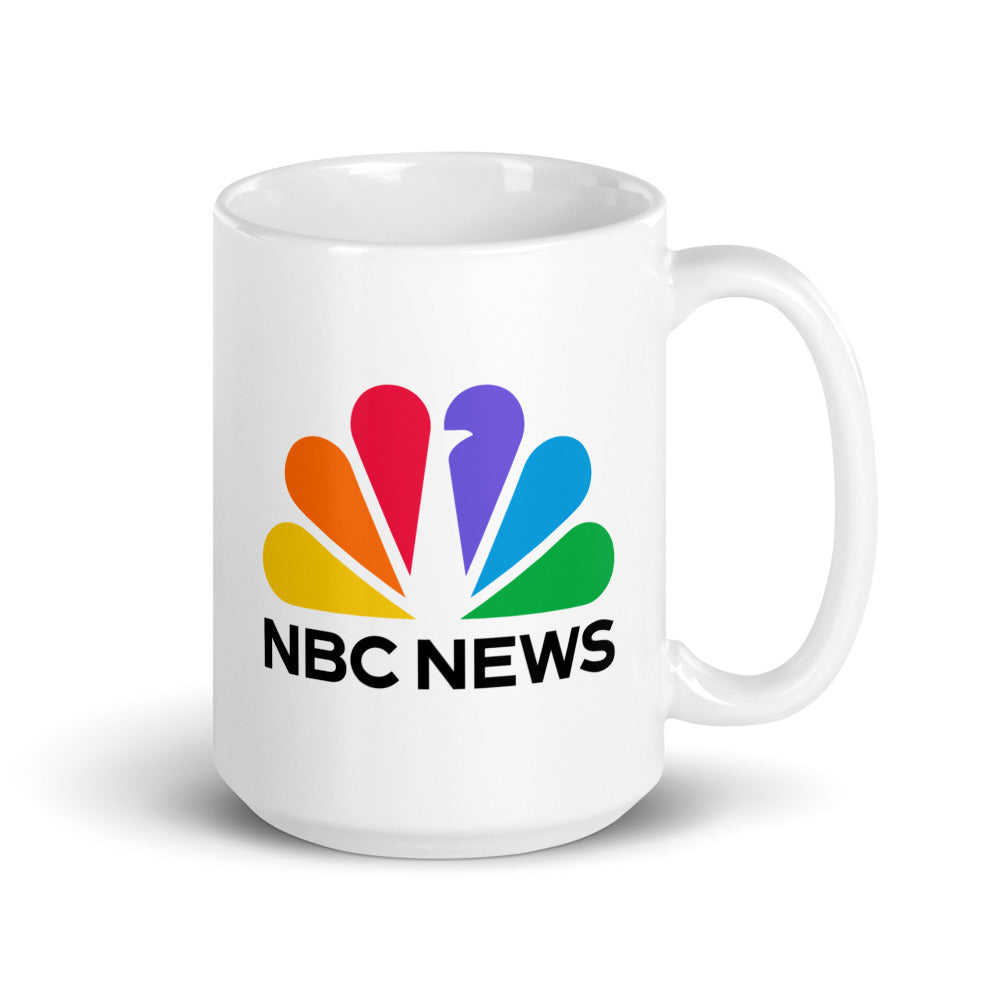 NBC News Logo White Mug