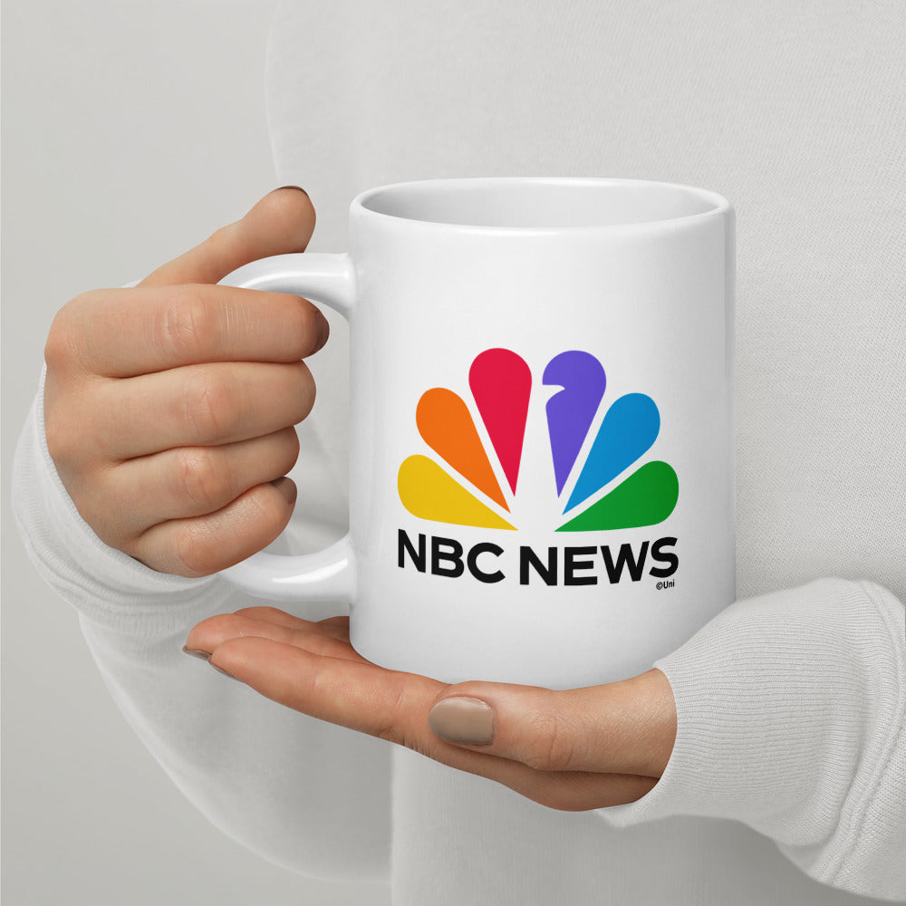 NBC News Logo White Mug