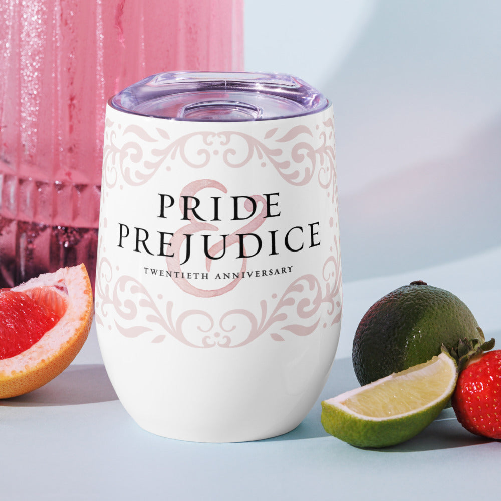 Pride & Prejudice 20th Anniversary Wine Tumbler