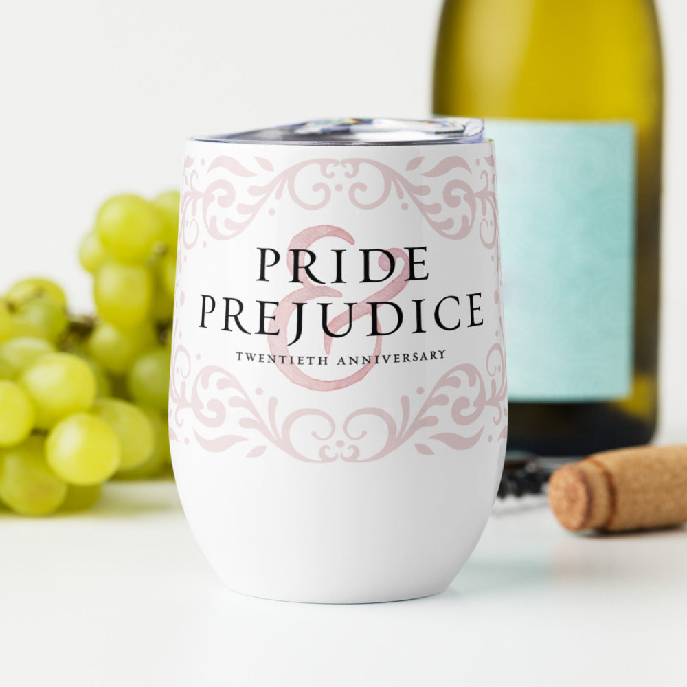 Pride & Prejudice 20th Anniversary Wine Tumbler