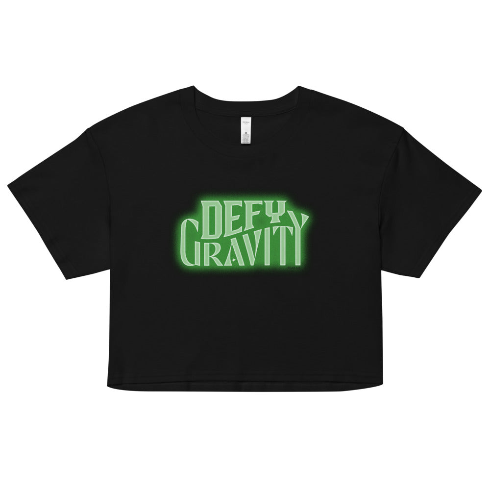 Wicked Defy Gravity Cropped T-Shirt