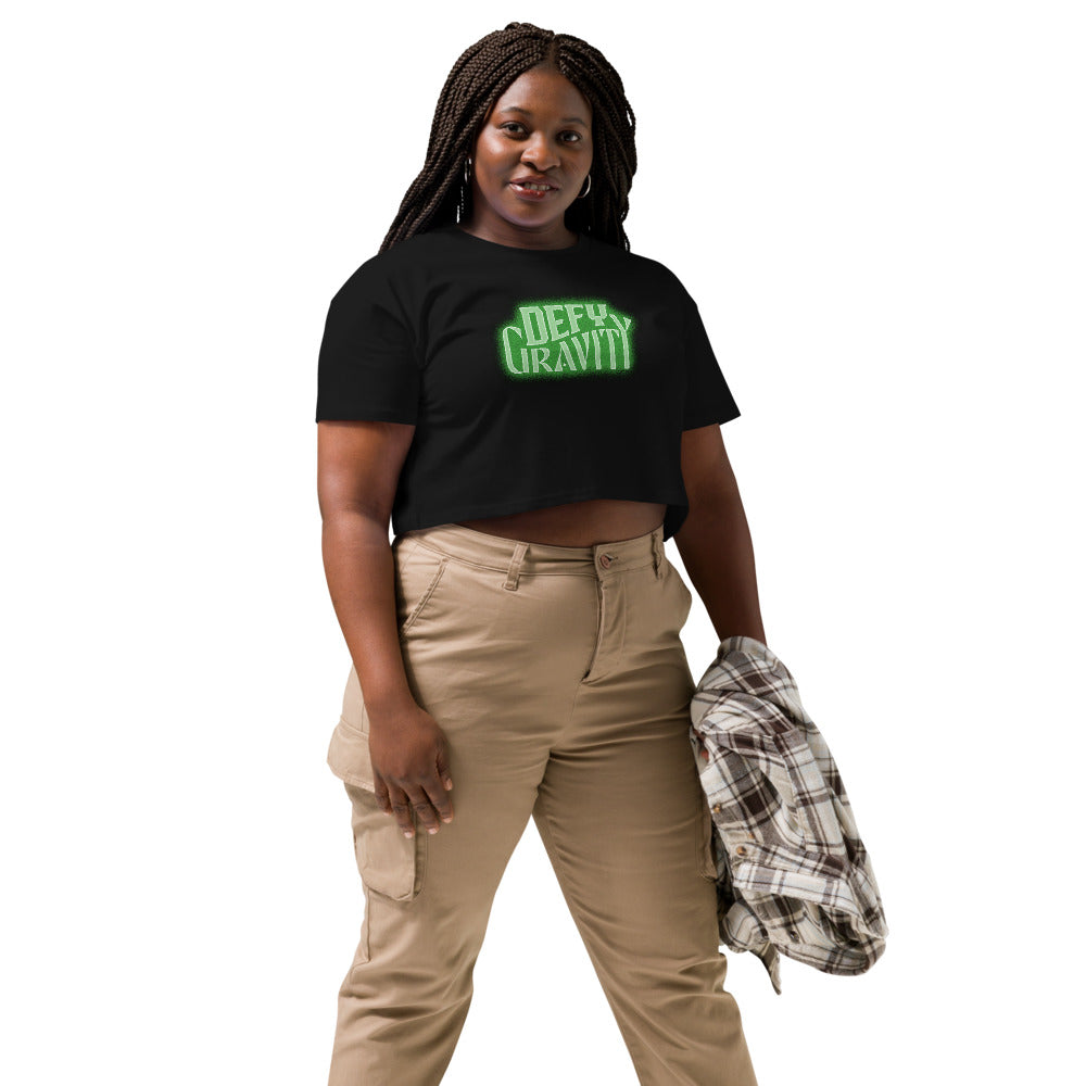 Wicked Defy Gravity Cropped T-Shirt