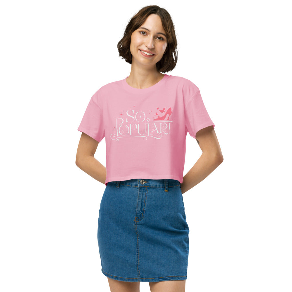 Wicked So Popular Women's Cropped T-Shirt