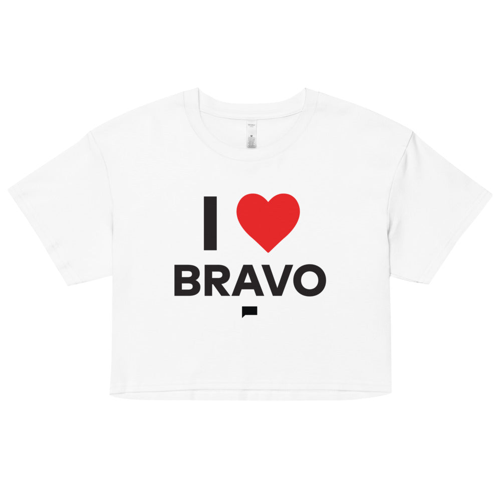 I Heart Bravo Crop Top