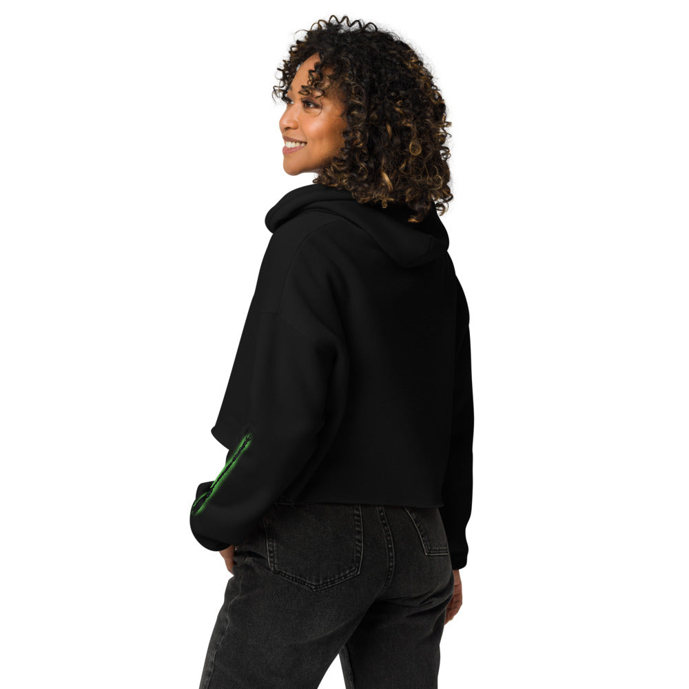 Wicked Not Your Basic Witch Cropped Hoodie